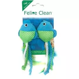 Игрушка Aromadog Feline Clean Dental Рыбки для кошек, 2 шт (20 см (2 шт))