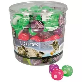 Игрушка Flamingo Игральные кубики для кошек (2,5 см, В заказе будет случайный цвет)