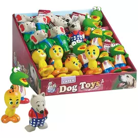 Игрушка Flamingo Малые фигурки латексная для собак (9 х 6 х 5,5 см, В заказе будет случайный цвет)