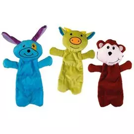 Игрушка Flamingo животное плюшевая для собак (18 х 4 х 25 см , В заказе будет случайный цвет)