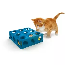 Игрушка Georplast Tricky для кошек с шариком (25 х 25 х 9 см, В ассортименте)