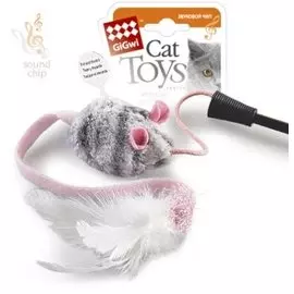 Игрушка GiGwi Cat Toys Дразнилка с музыкальным чипом для кошек (51 см, )
