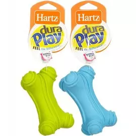 Игрушка Hartz Dura Play Кость трехгранная с запахом бекона для собак