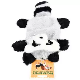 Игрушка Homepet енот с пищалкой и шуршащим эффектом плюш для собак (39 х 17 см,)