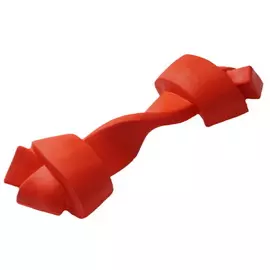 Игрушка Homepet Silver Series косточка для чистки зубов красная для собак (12,6 х 5,3 х 3,5 см, Красный)