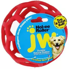 Игрушка JW Pet Hol-ee Roller Dog Toys Large Мяч сетчатый большой для собак