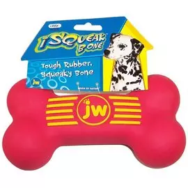 Игрушка JW Pet iSqueak Bone Medium Косточка с пищалкой средняя для собак