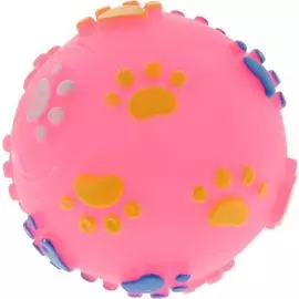 Игрушка Каскад Мяч Лапки резиновый для собак (9 см, В Ассортименте)