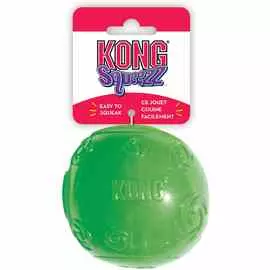 Игрушка Kong Squeezz Мячик резиновый с пищалкой для собак (6 см, )