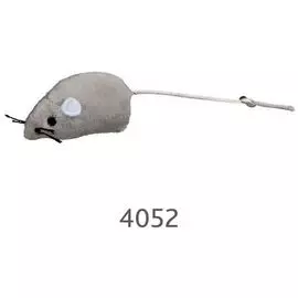 Игрушка мышка Trixie серая 5 см