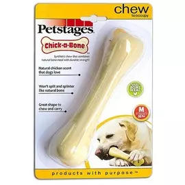 Игрушка Petstages Chick-A-Bone косточка с ароматом курицы для собак (14 см, )