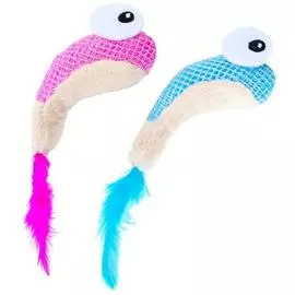 Игрушка Petstages Dental Креветки с кошачьей мятой для кошек (7 см 2 шт, )