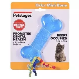 Игрушка Petstages Mini ORKA Bone Кость для собак