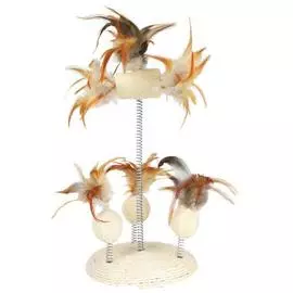 Игрушка сизаль/перья Trixie для кошки (30 см)