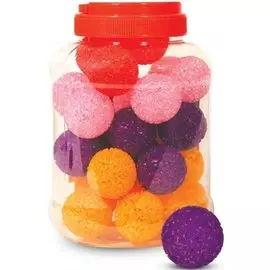 Игрушка Triol 3897 Мяч зернистый для кошек (32 шт (4,1 см), )