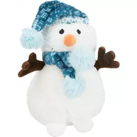 Игрушка Trixie Снеговик в шапочке с помпоном для собак (20 см)