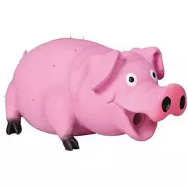 Игрушка Trixie Свинья с щетиной для собак