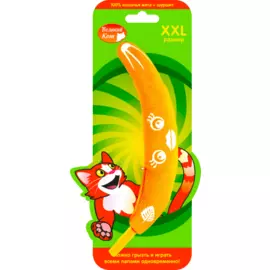 Игрушка Великий Кот Банан с шуршащим элементом для кошек (18 см)