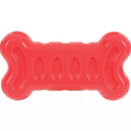 Игрушка Zolux Бабл кость из термопластичной резины (19 см, Красный)