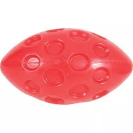 Игрушка Zolux Бабл овал из термопластичной резины (14 см, Красный)