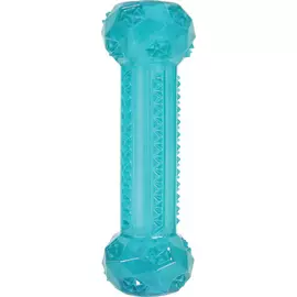 Игрушка Zolux хрустящая палочка из термопластичной резины (15 см, Бирюзовый)