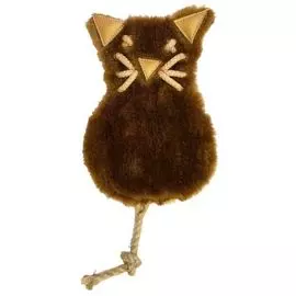 Игрушка Zooexpress Кошка шуршащая для собак (18 х 25 см)