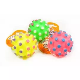 Игрушка Зооник Мяч-мина для собак (8,2 см, В заказе будет случайный цвет)