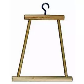 Качели Дарэлл деревянные для попугая (22 х 31 х 1 см)