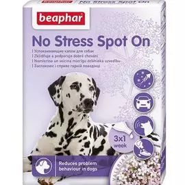 Капли Beaphar No Stress Spot On успокаивающие для собак (3 х 0,7 мл)