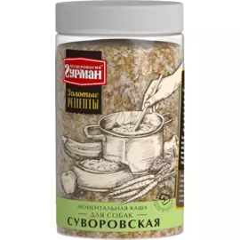 Каша Суворовская Четвероногий Гурман моментальная для собак 300 г (300 г, )