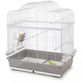 Клетка Imac Ginevra для птиц (80,5 х 49 х 94 см, Хром, темно-серый)