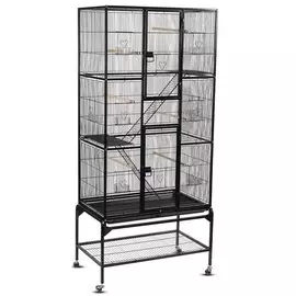 Клетка Triol 5005 для птиц (Д 81 х Ш 47 х В 176 см, Черный)