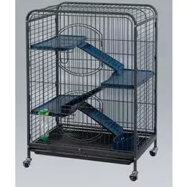 Клетка Triol C2-2 для мелких животных (Д 64 х Ш 43,5 х В 92,5 см, Черный)