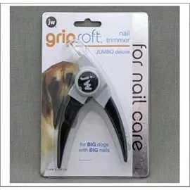 Когтерез-гильотина JW Pet Grip Soft Jumbo Deluxe Nail Trimmer для крупных собак