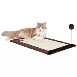 Когтеточка-коврик Trixie сизалевая для кошек (70 х 45 см, Темно-коричневый)