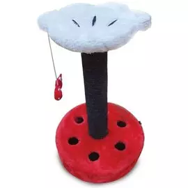 Когтеточка Triol Disney Minnie на подставке для кошек (30 х 30 х 47 см, Красный, чёрный)
