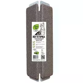 Когтеточка Зверьё моё В-2 ковровая с пропиткой угловая средняя