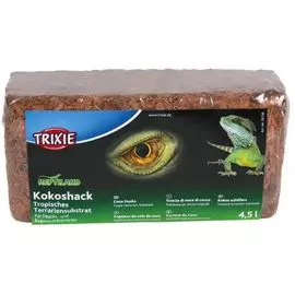 Кокосовая стружка Trixie тип Тропики брикет для террариумов 4,5 л (4,5 л (500 г))