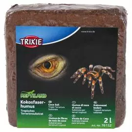 Кокосовый субстрат Trixie для террариумов Тропики, набор 6 шт (2 л)