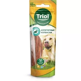Колбаски Triol аппетитные для собак 40 г (40 г, Утка)