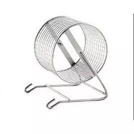 Колесо беговое Дарэлл D90 для грызунов с подставкой металлическое (9 см)