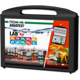 Комплект JBL ProAquaTest Lab Koi профессиональных тестов для прудов с карпами кои и других садовых прудов (22 реагента)