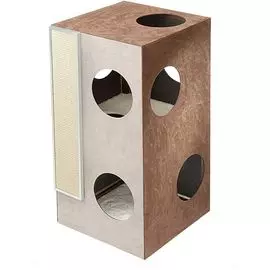 Комплекс Ferplast KUBO 2 cпально-игровой для кошек (Д 45 x Ш 47 x В 89 см, )