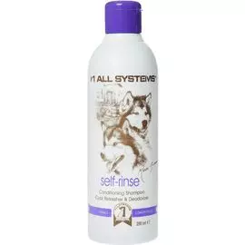 Концентрированный шампунь #1 All Systems Self-Rinse Conditioning Shampoo без смывания для собак и кошек (250 мл, )