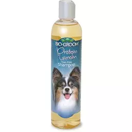 Концентрированный шампунь Bio-Groom Protein-Lanolin Shampoo протеин-ланолин для собак и кошек (355 мл, )