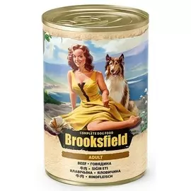 Консервы Brooksfield Adult Говядина для собак (400 г, Говядина)