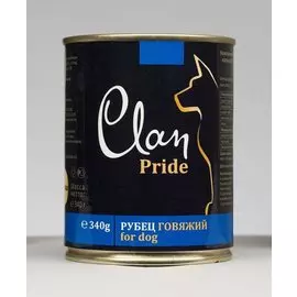 Консервы Clan Pride для собак (340 г, Рубец говяжий)