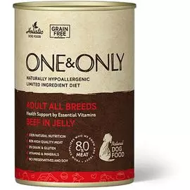Консервы One &amp; Only Sensitive Formula с говядиной для собак (400 г, Говядина)
