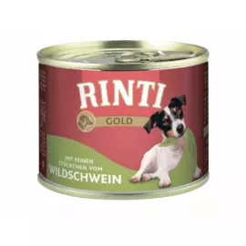 Консервы Rinti Gold с диким кабаном для собак (185 г, Кабан)
