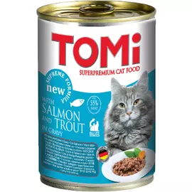 Консервы Tomi лосось и форель для кошек (400 г)
